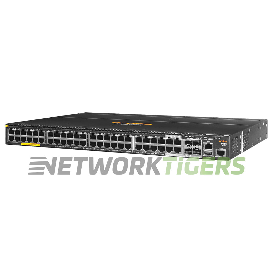 HPE Aruba JL323A 36x 1GB PoE+ RJ45 4x 1GB Combo 8x 10GB PoE+ Copper Switch