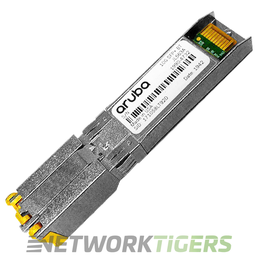 NEW HPE Aruba JL563A 10GB BASE-T Cat6A Optical SFP+ Transceiver