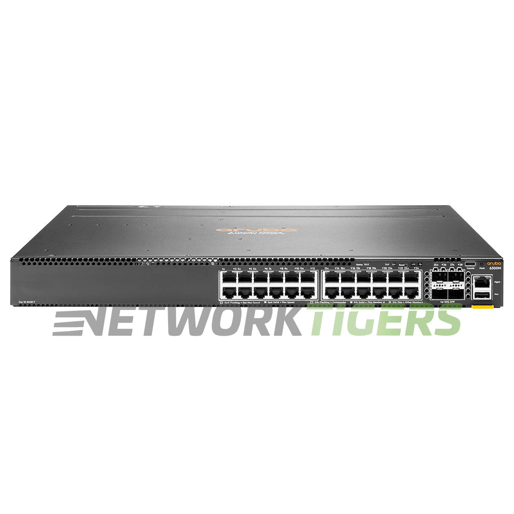 NEW HPE Aruba JL664A CX 6300 Series 24x 1GB RJ45 4x 50GB SFP56 Switch