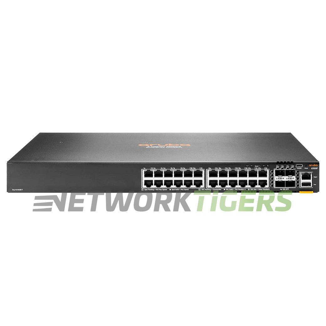 NEW HPE Aruba JL724A CX 6200 Series 24x 1GB RJ45 4x 10GB SFP+ Switch