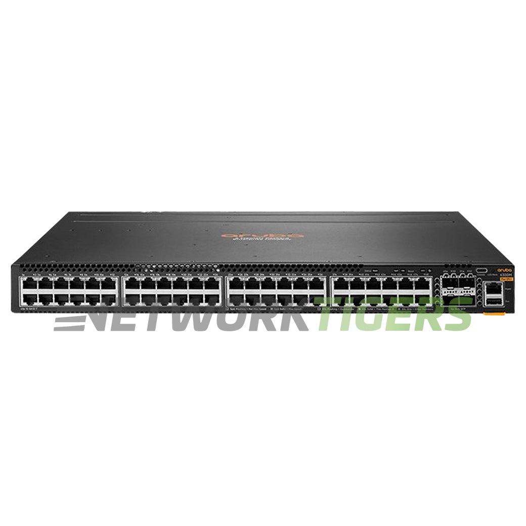 HPE Aruba JL762A 48x 1GB RJ-45 4x 50GB SFP56 Back-to-Front Airflow Switch