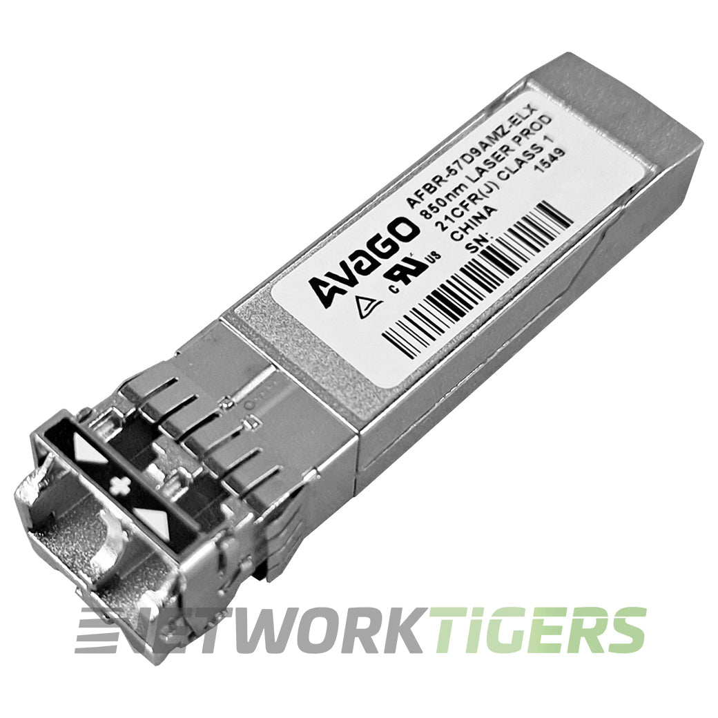 NEW Avago AFBR-57D9AMZ-ELX 8GB 850nm SW Fibre Channel SFP+ Transceiver