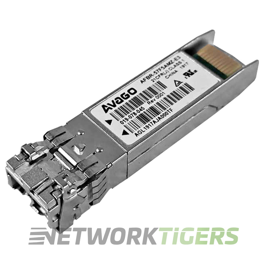 Avago AFBR-57F5AMZ-E3 16GB Fibre Channel Multirate 850nm SW SFP+ Transceiver