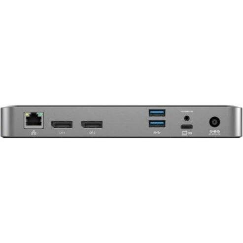 Alogic Universal Dock Dual Display Screen 4K docking station with 100W power delivery PD DP Alt Mode USB-C and USB-A devices