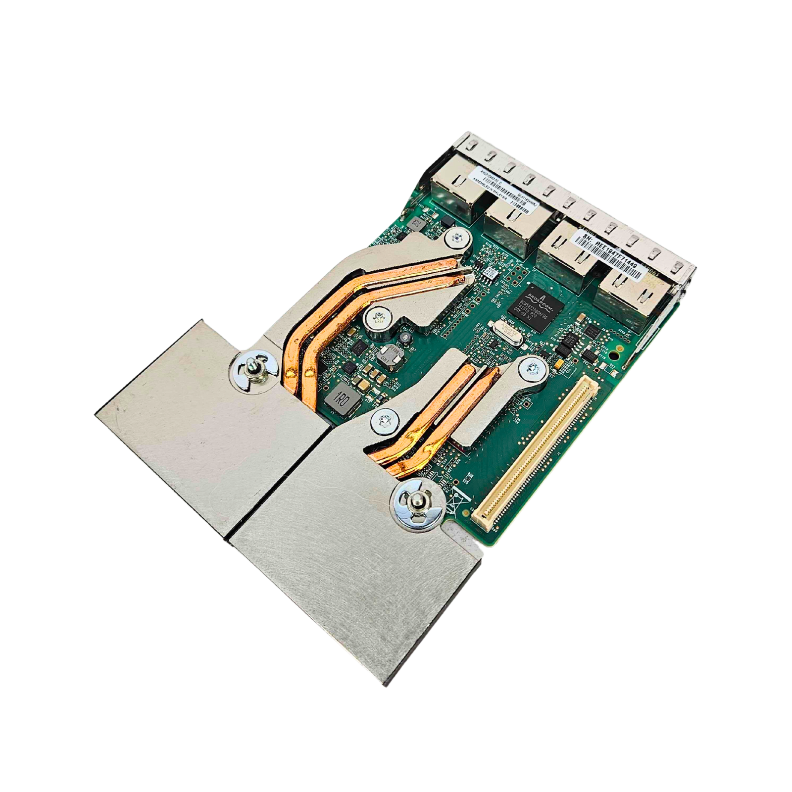 Dell Quad Port 2x 10GbE Base-T 2x 1GbE RJ-45 Network Daughter Card (0D1WT)