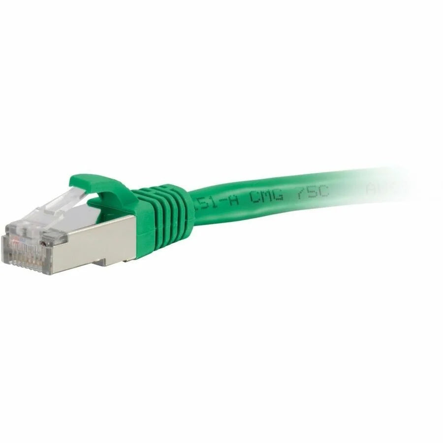 C2G 6ft (1.8m) Cat6a Snagless Shielded (STP) Ethernet Network Patch Cable - Green