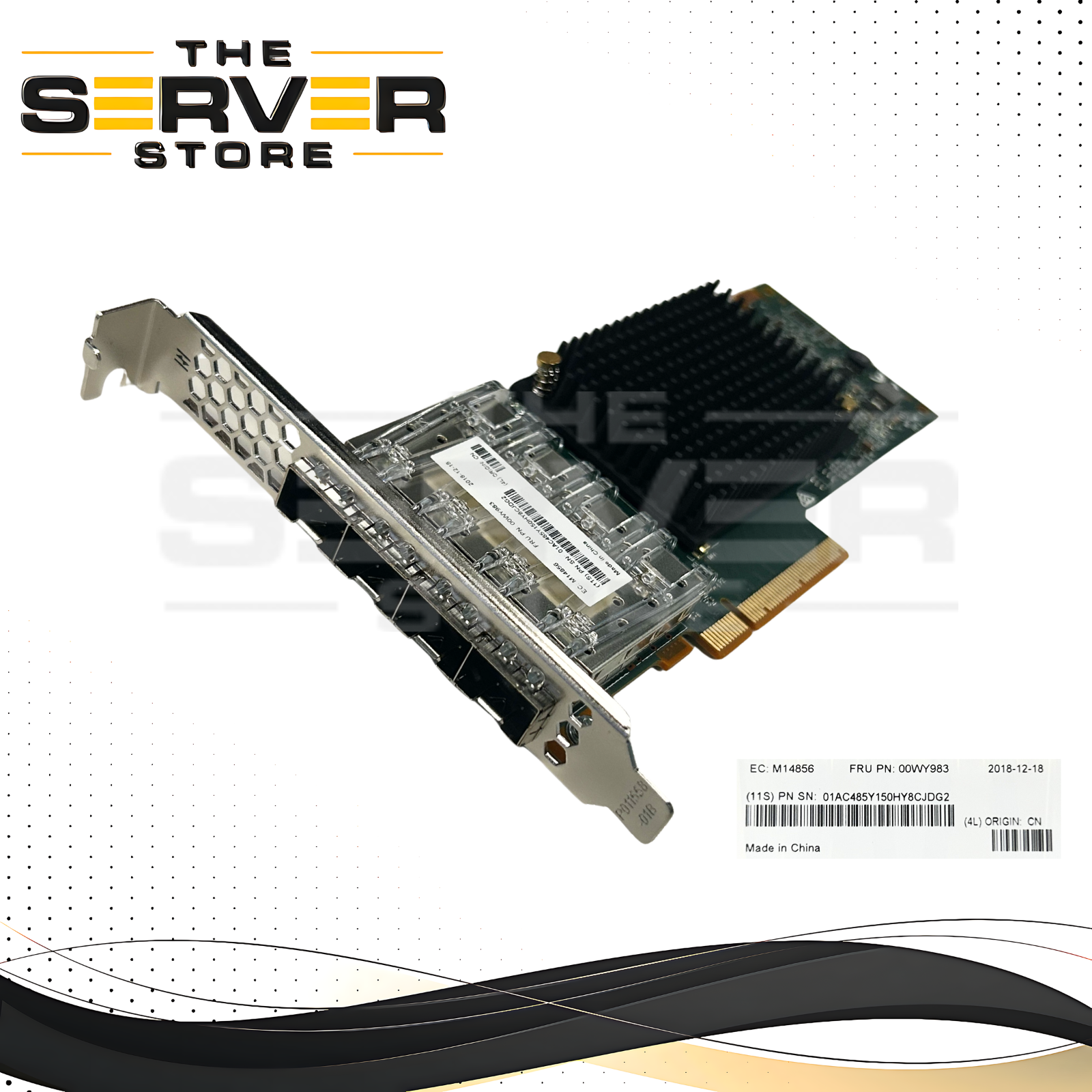 IBM LPe31004-M6 Quad-Port 16Gb Fibre Channel HBA 00WY983