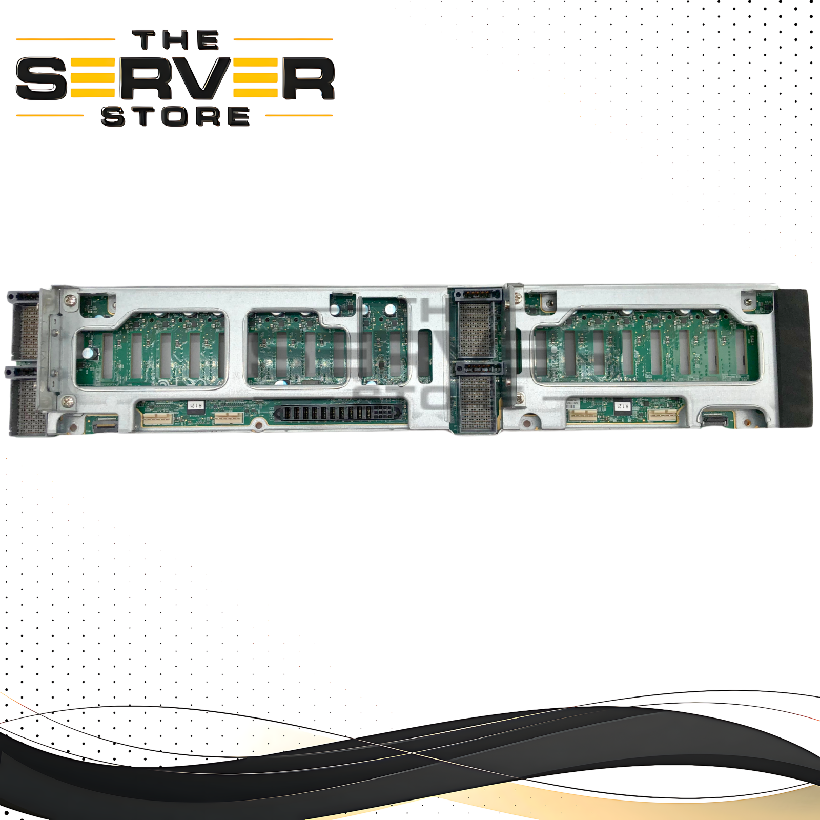 SuperMicro Nutanix 2U 4-Node 24-Port 2.5" NVMe Backplane. P/N: BPN-SAS3-217BHQ-N4-NI22.