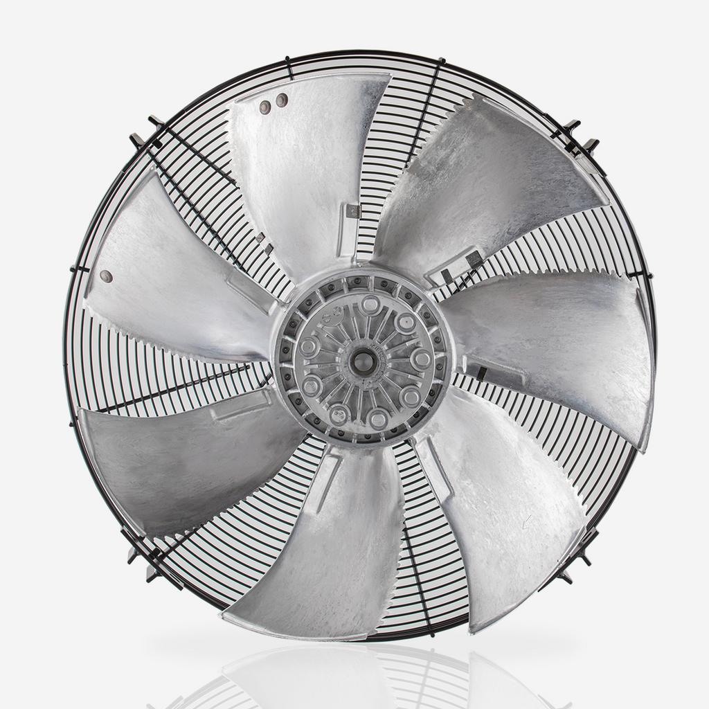 FE063-4DQ.6N.V5 ZIEHL-ABEGG Axial Fan 3~400/460V 2.6/1.6kW 4.8/2.7A 1310/1000rpm