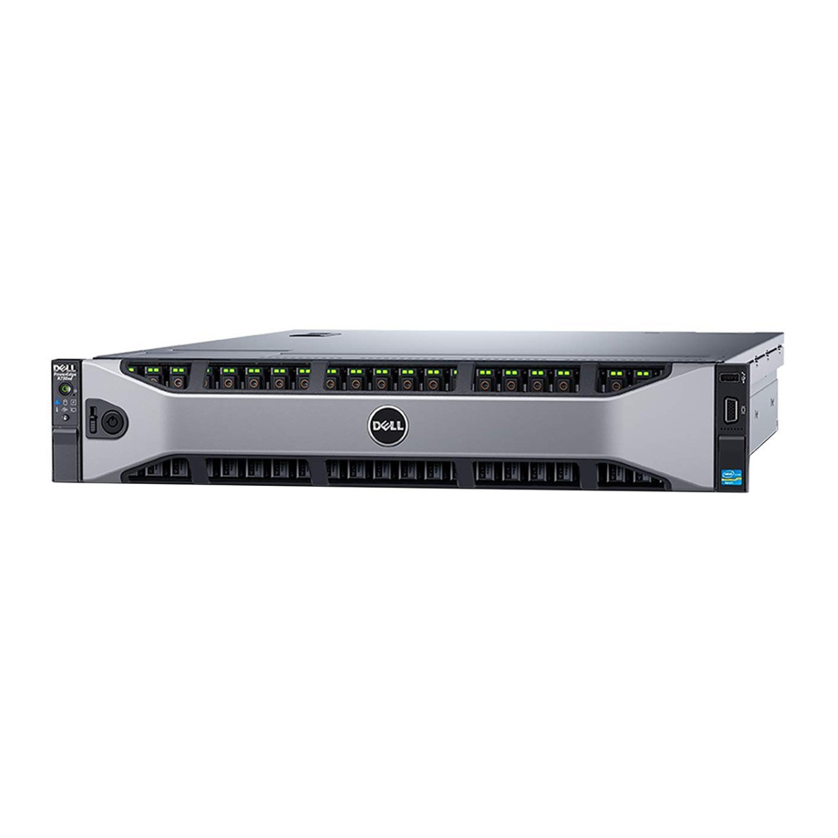 Dell PowerEdge R730XD 24-bay Server 2x E5-2650 V4 =24 Cores H730 64GB RAM 5x 900GB SAS