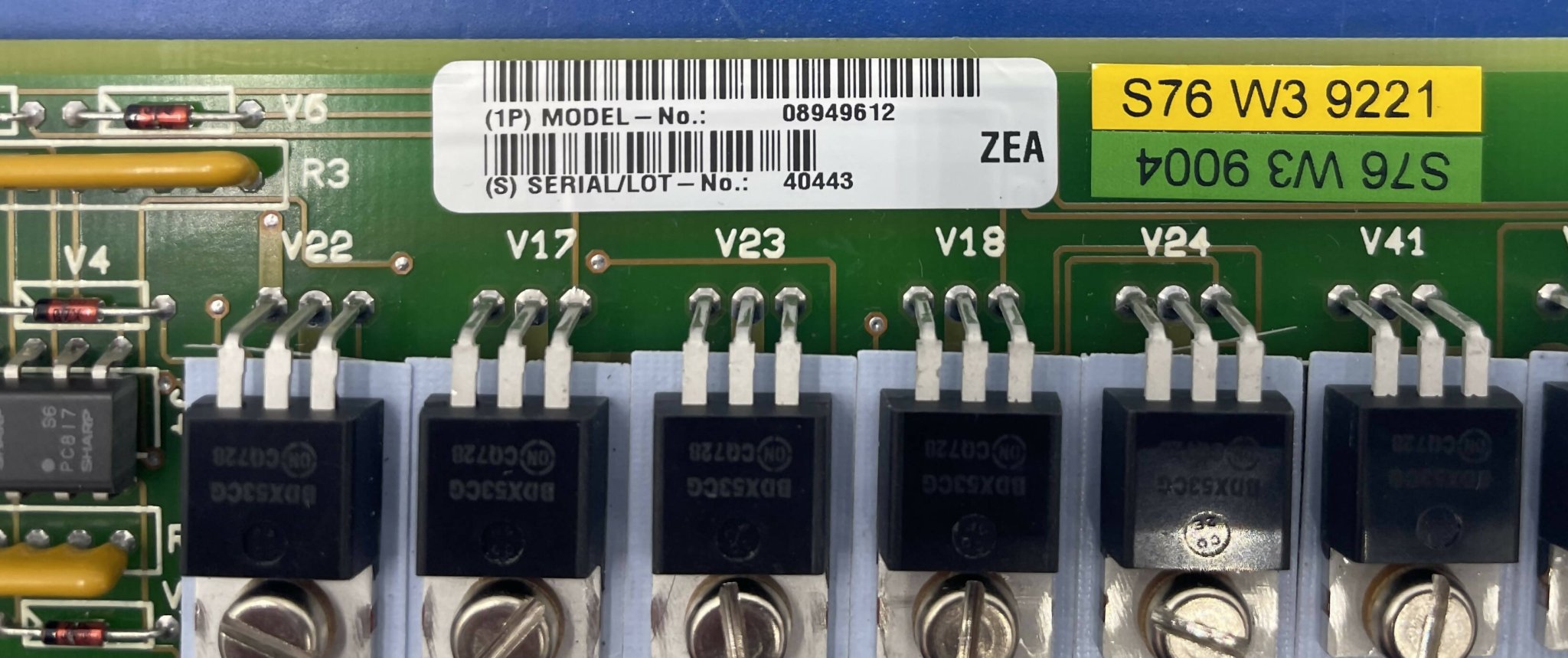 BREAK PCB ESD D12 (8949612/08949612) SIEMENS