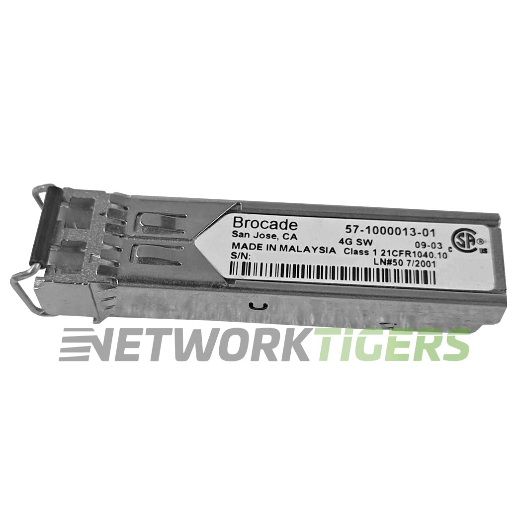 Brocade 57-1000013-01 4 Gigabit Fibre Channel 550m 850nm SFP+ Transceiver