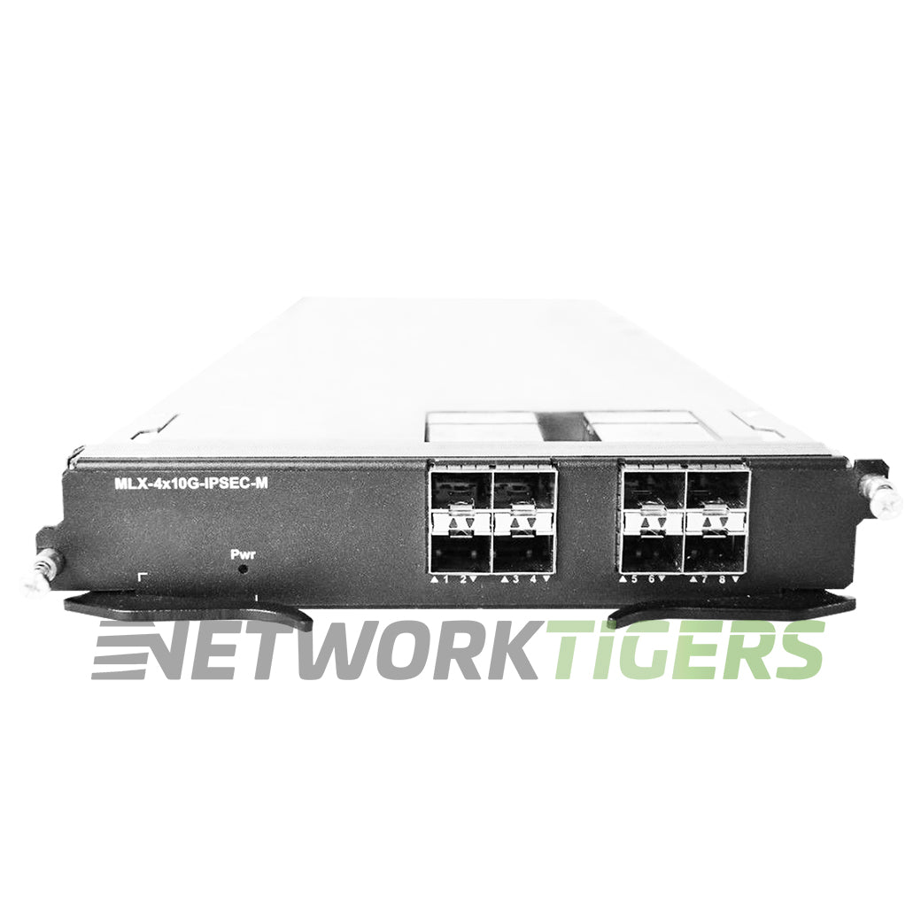 Extreme Brocade BR-MLX-10GX4-IPSEC-M 4x 10GB SFP+ 4x 1GB SFP Switch Module