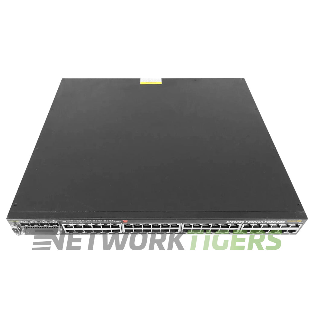 NEW Brocade FCX648S-ADV FCX 48x Gigabit Ethernet 4x 1G Combo Advanced Switch