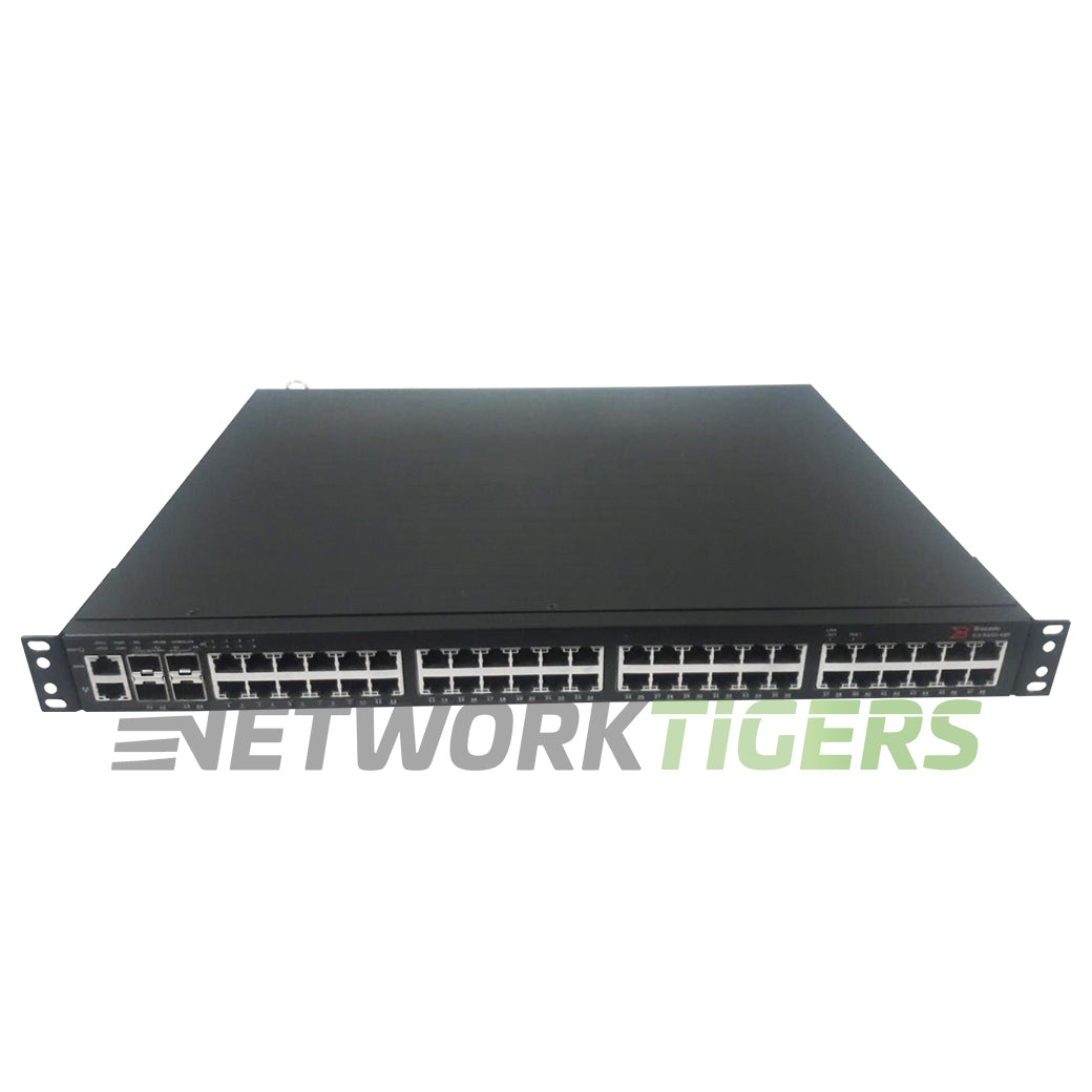 NEW Ruckus Brocade ICX6450-48P 48x 1GB PoE+ RJ45 2x 1G SFP 2x 10GB SFP+ Switch