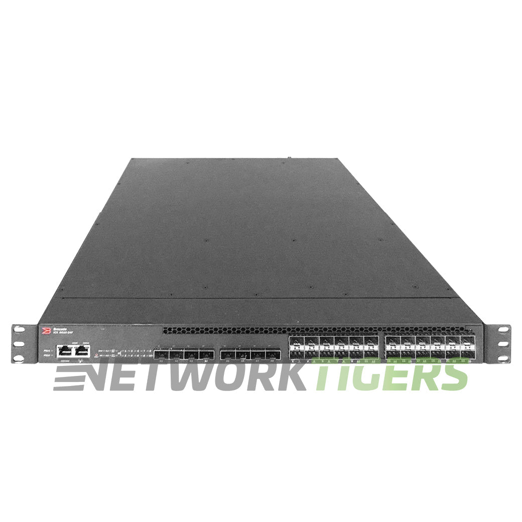 NEW Ruckus ICX6610-24F-PE 24x 1GB FC SFP 8x 1GB SFP F-B Air (Premium) Switch