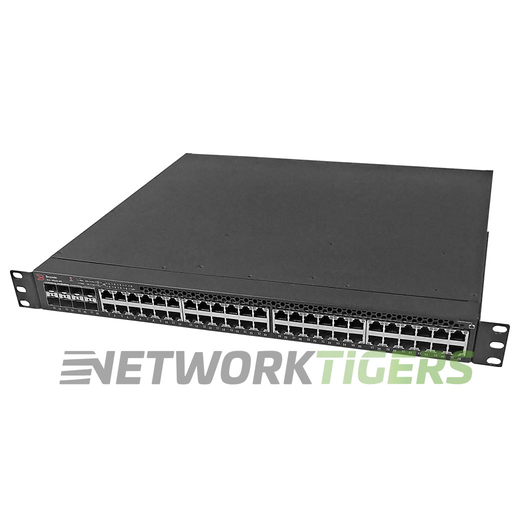 Brocade ICX6610-48-E 48x 1GB RJ45 8x 1GB SFP Front-to-Back Air (Base) Switch