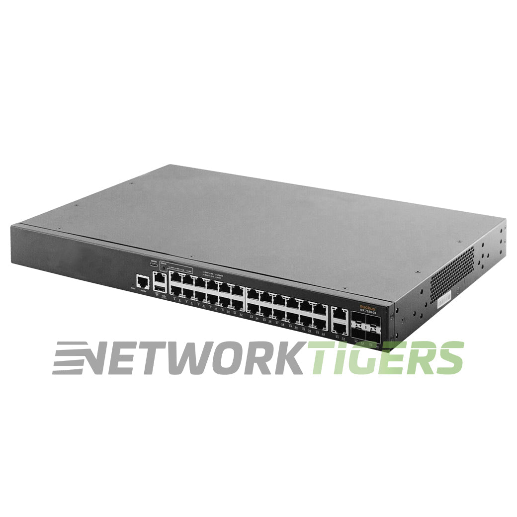 NEW Ruckus Brocade ICX7150-24-4X10GR-A 24x RJ45 2x RJ45 4x 10GB SFP+ TAA Switch