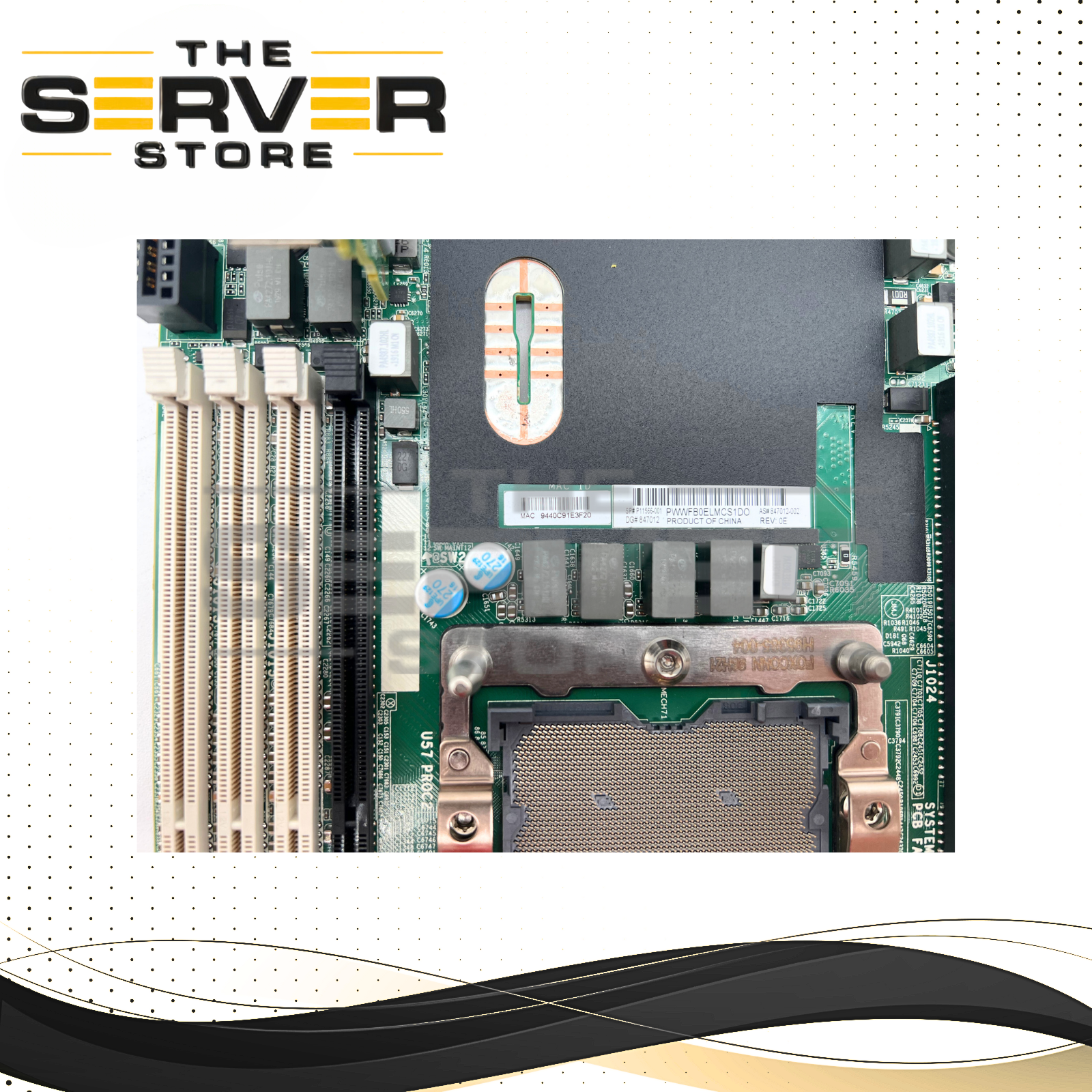 HPe BL460c Gen10 Motherboard Intel C621 P11566-001 847012-002