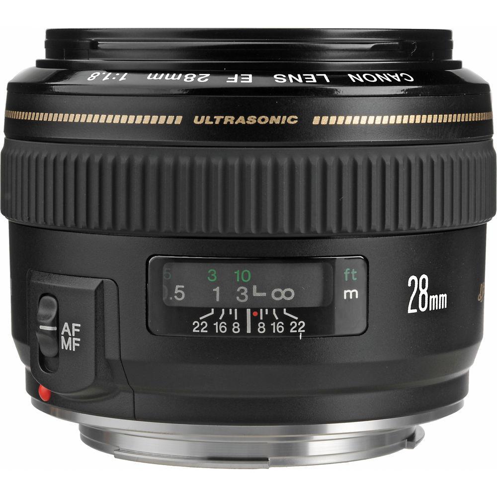 Canon EF 28mm f1.8 USM Lens