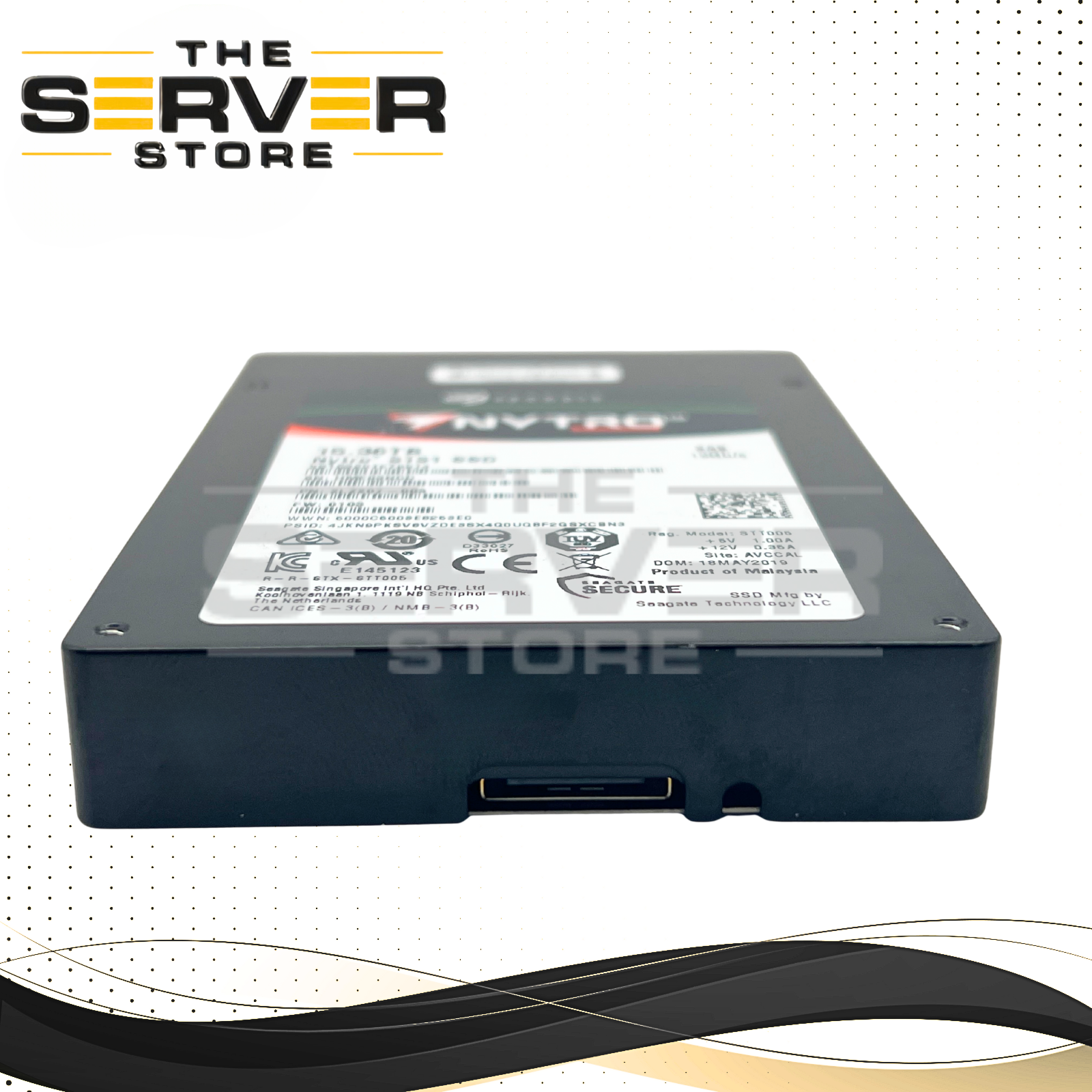 Seagate 15.36TB SAS 12Gbps RI SFF 2.5" SED SSD Nytro 3131 Series XS15360TE70014