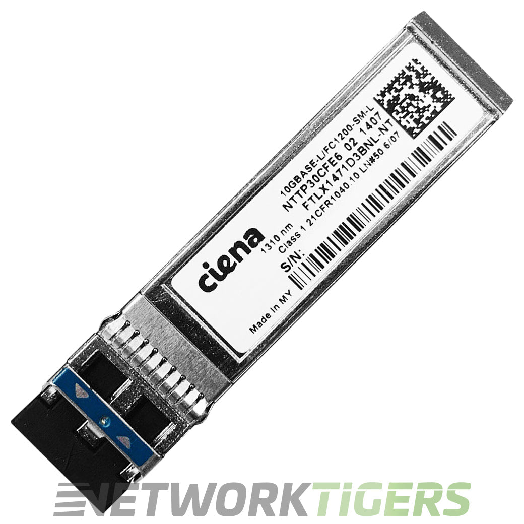 NEW Ciena NTTP30CFE6 10GB BASE-LR Optical SFP+ Transceiver