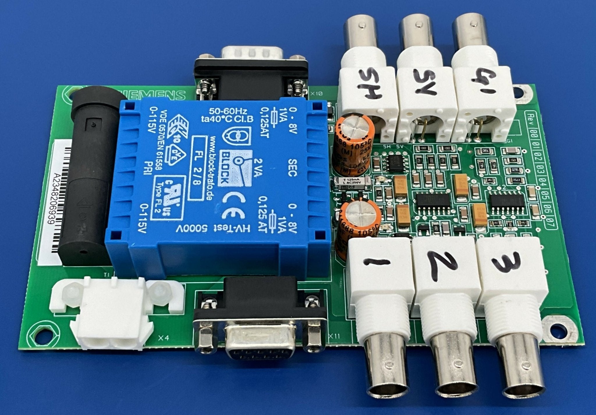 CIRCUIT BOARD D231/D235 VIDEO DIST. (05608059/5608059/07566826) SIEMENS