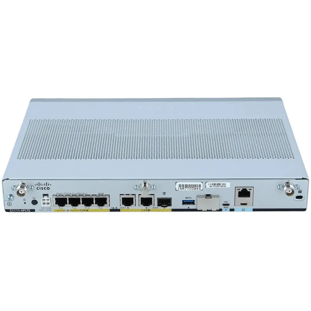 Cisco C1111-4P ISR 1100 4-Port Gigabit Dual WAN PoE Router - Refurbished