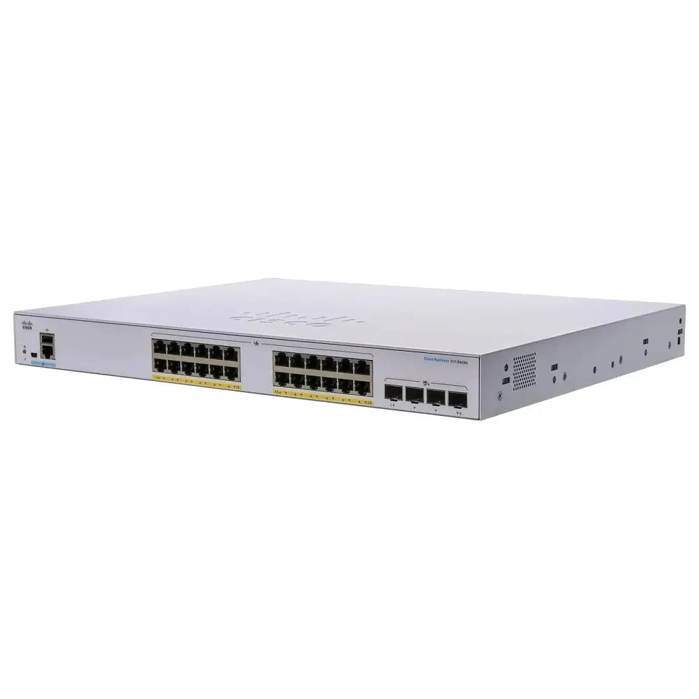 Cisco Catalyst 1000 C1000-24P-4X-L 24-Port Gigabit PoE+ Managed Switch 4x 10G SFP+ - Refurbished