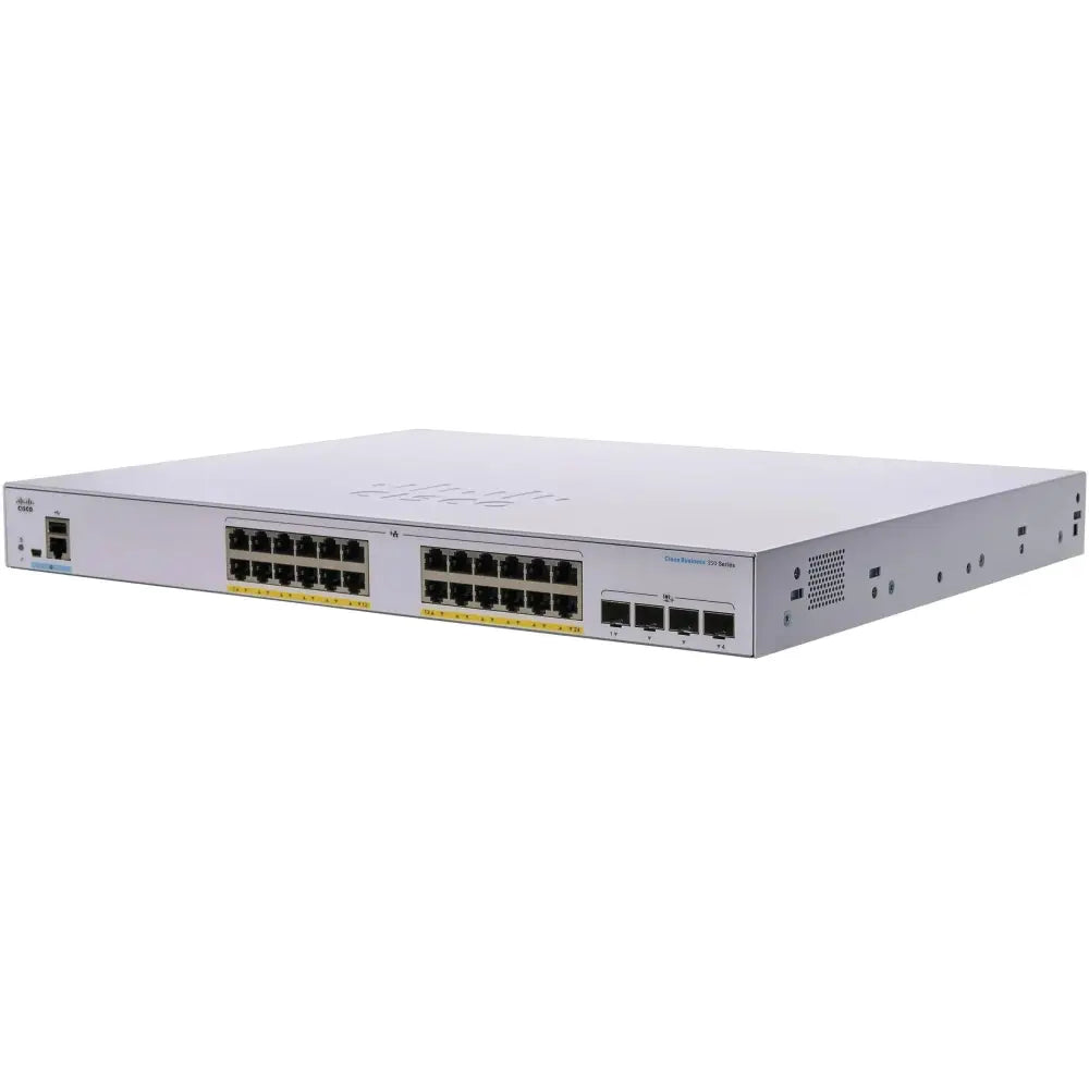 Cisco Catalyst 1000 C1000-24FP-4G-L 24-Port PoE+ Gigabit Managed Switch 370W 4x SFP - Refurbished