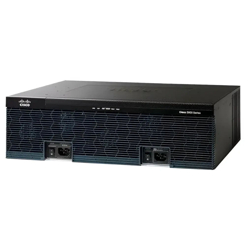 Cisco 3925 Security Bundle Router CISCO3925-SEC/K9 | SPE100, 3x GE, 1GB DRAM - Refurbished