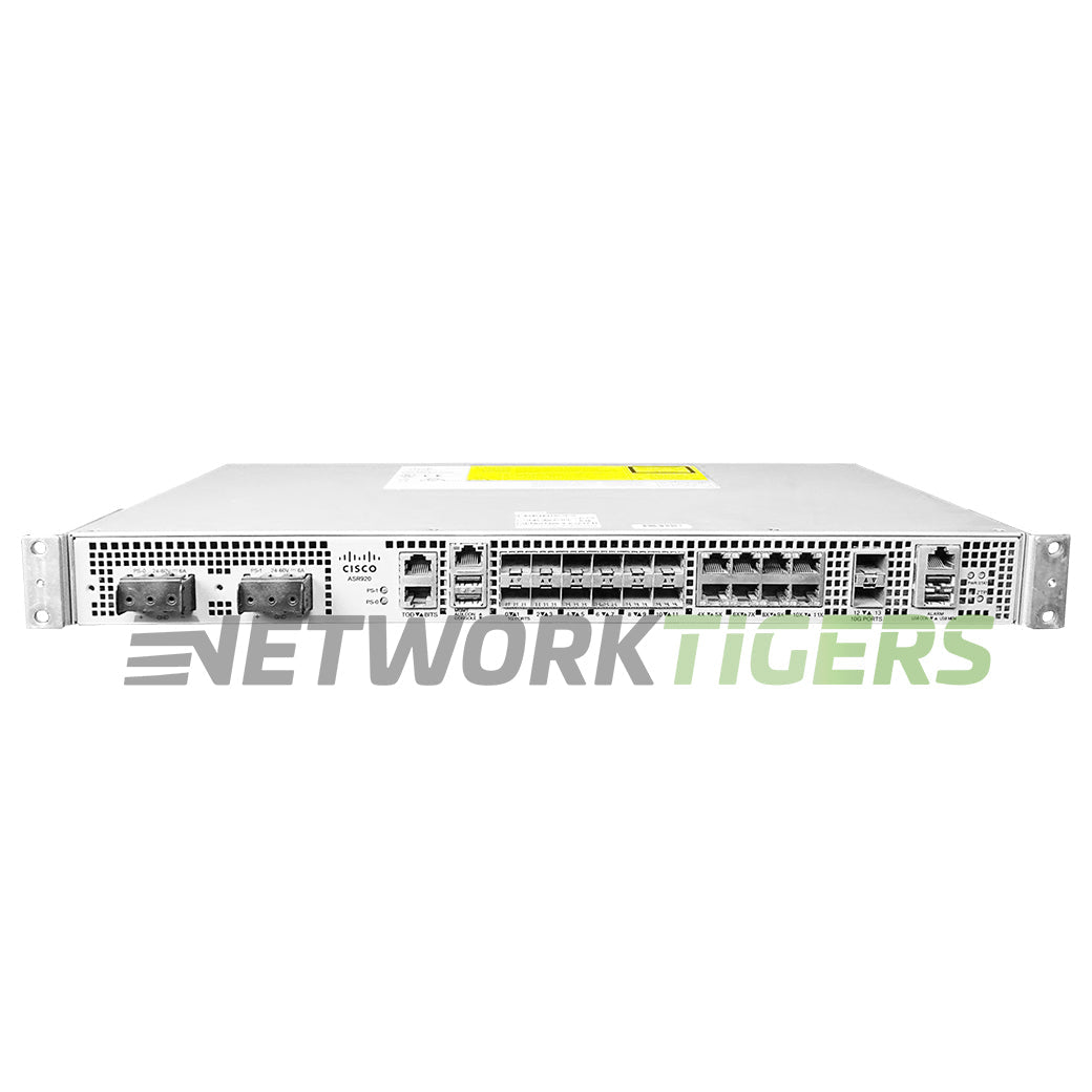 NEW Cisco ASR-920-12CZ-D 12x 1GB SFP 2x 10GB SFP+ DC Router Metro IP Access