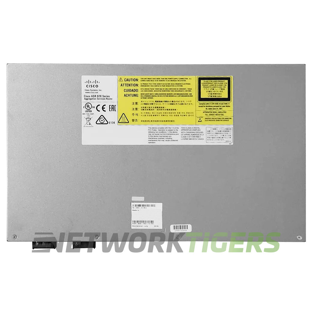 NEW Cisco ASR-920-4SZ-D 2x 1GB RJ45 4x 10GB SFP+ (DC) Router w/ Metro IP Access