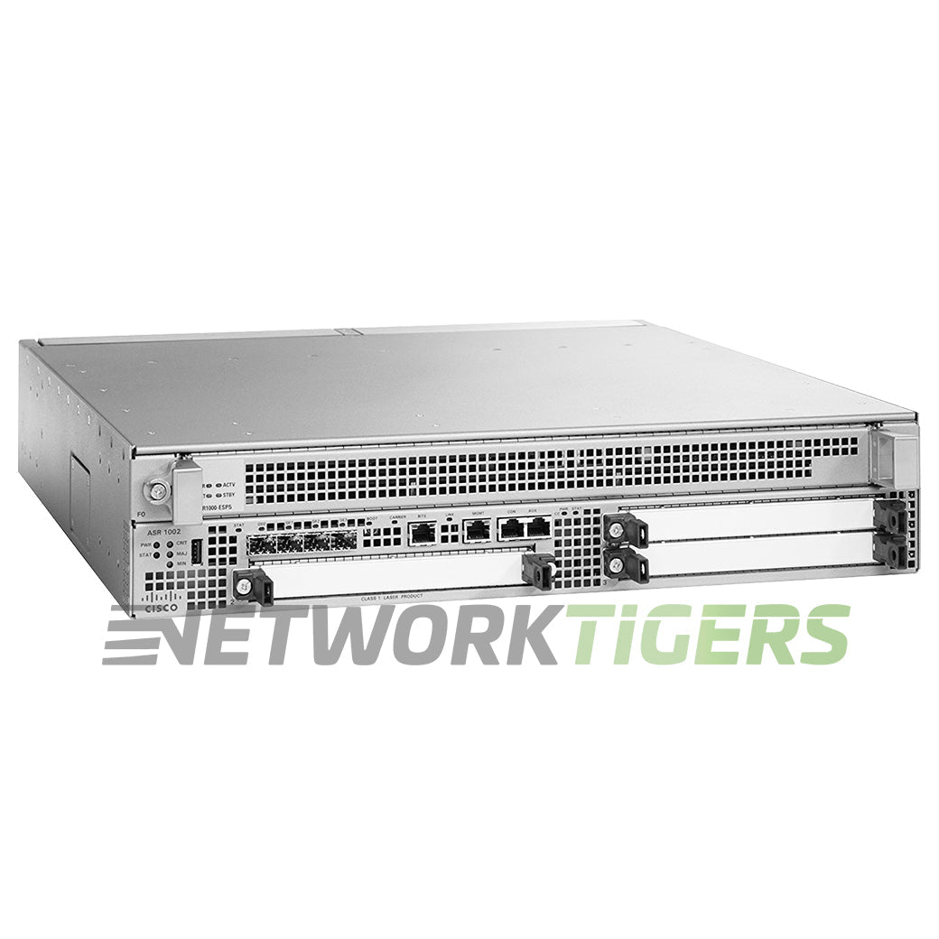 NEW Cisco ASR1002-10G-SHA/K9 4x 1GB SFP 3x Open SPA Slot Router w/ ESP10