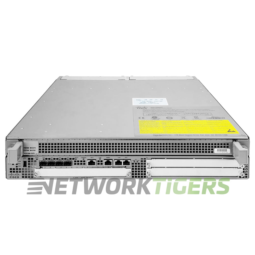 NEW Cisco ASR1002-5G-VPN/K9 4x 1GB SFP 3x Open SPA Slot Router w/ ESP5