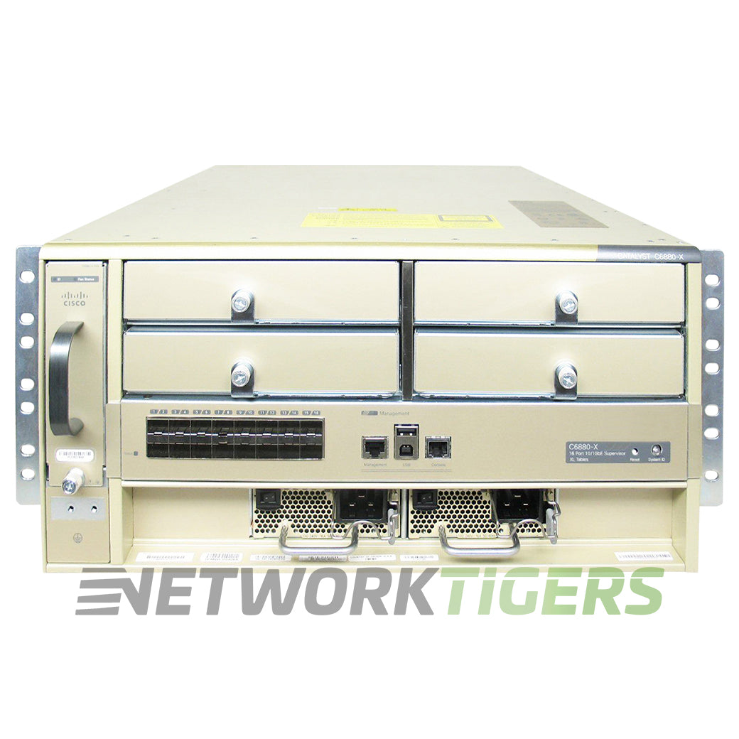 Cisco C6880-X-LE Catalyst 6880-X-Chassis (Standard Tables) Switch Chassis