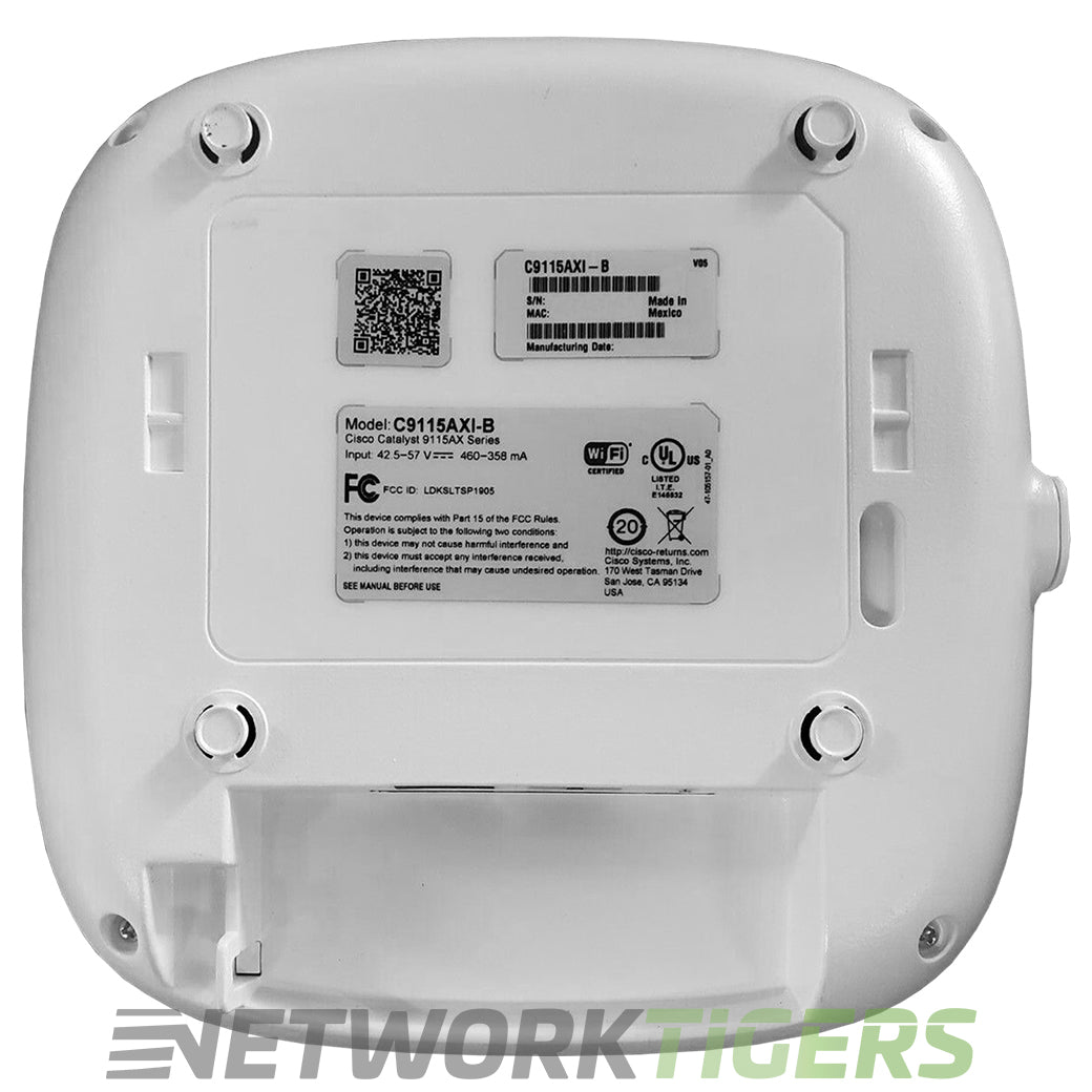 Cisco C9115AXI-EWC-B Wi-Fi 6 802.11ax US Internal Antenna WAP w/ EWC