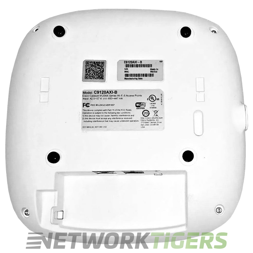 Cisco C9120AXI-EWC-B Wi-Fi 6 802.11ax Internal Antenna Wireless AP w/ EWC