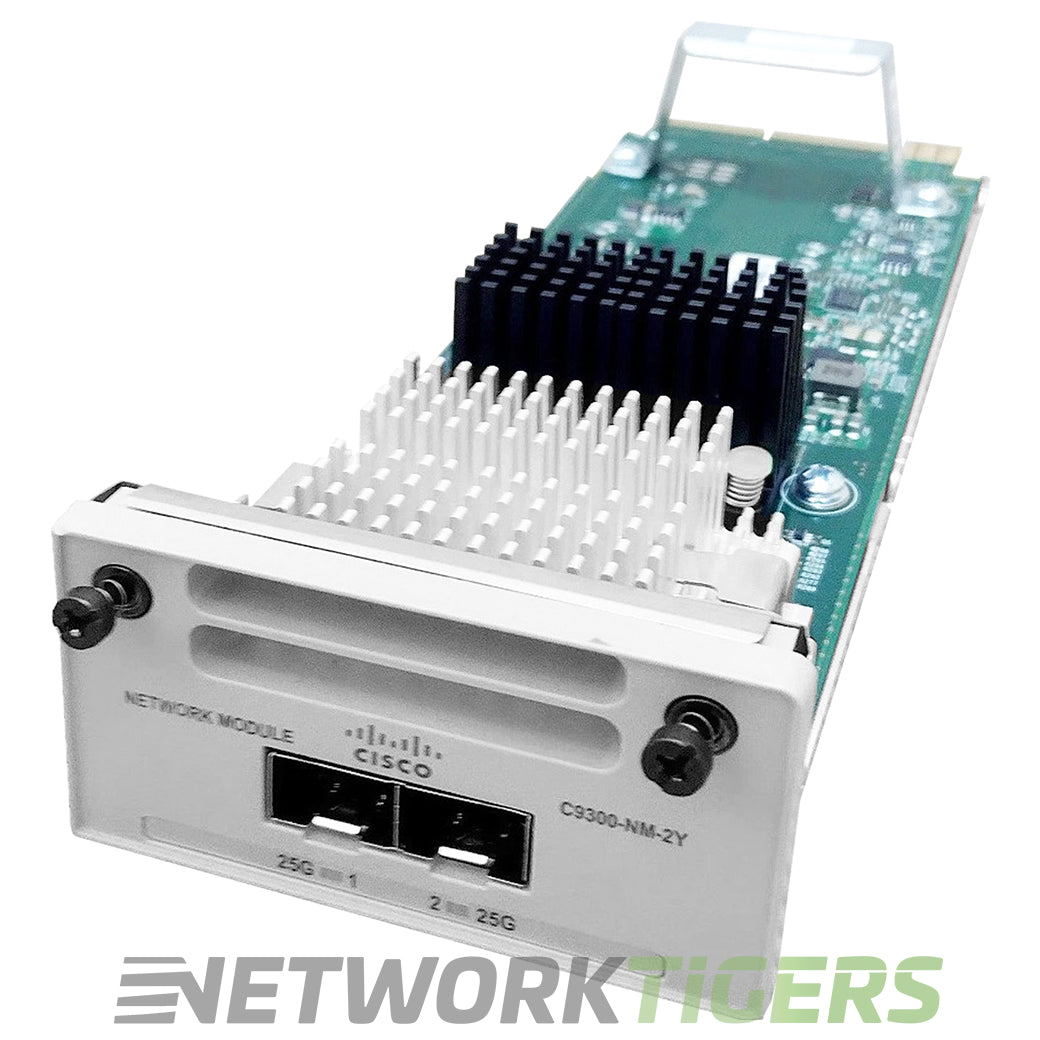 Cisco Meraki C9300-NM-2Y-M Catalyst 9300 Series 2x 25GB SFP28 Switch Module