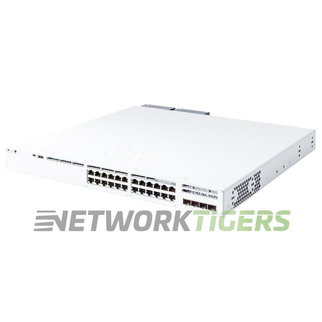 NEW Cisco C9300L-24T-4X-A 24x 1GB RJ45 4x 10GB SFP+ Switch