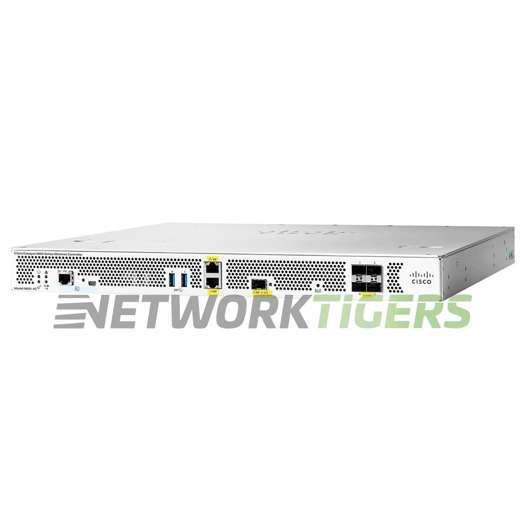 NEW Cisco C9800-40-K9 Catalyst 9800 Series 4x 10GB SFP+ Wireless Controller