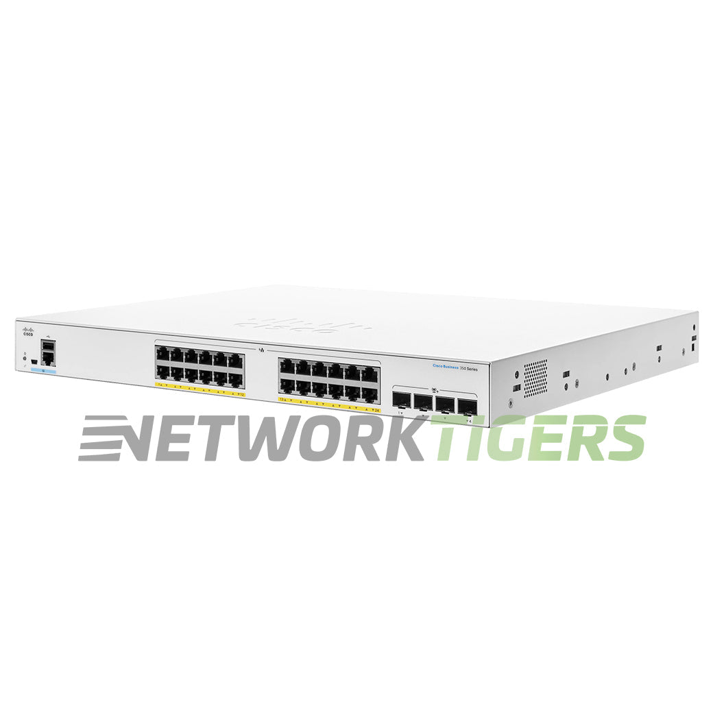 Cisco CBS350-24FP-4X-NA Business 350 24x 1GB PoE+ RJ45 4x 10GB SFP+ Switch