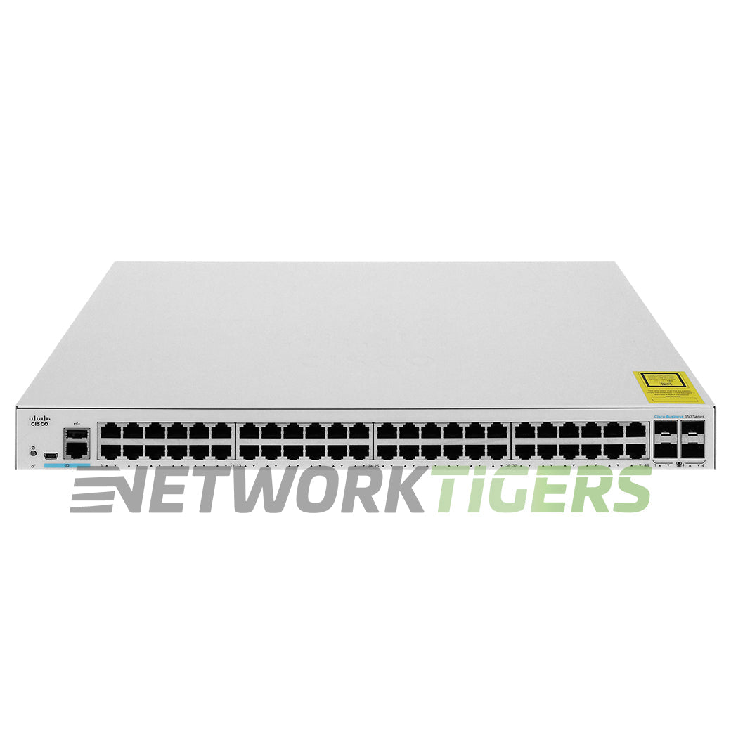 NEW Cisco CBS350-48T-4X-NA Business 350 48x 1GB RJ45 4x 10GB SFP+ Switch