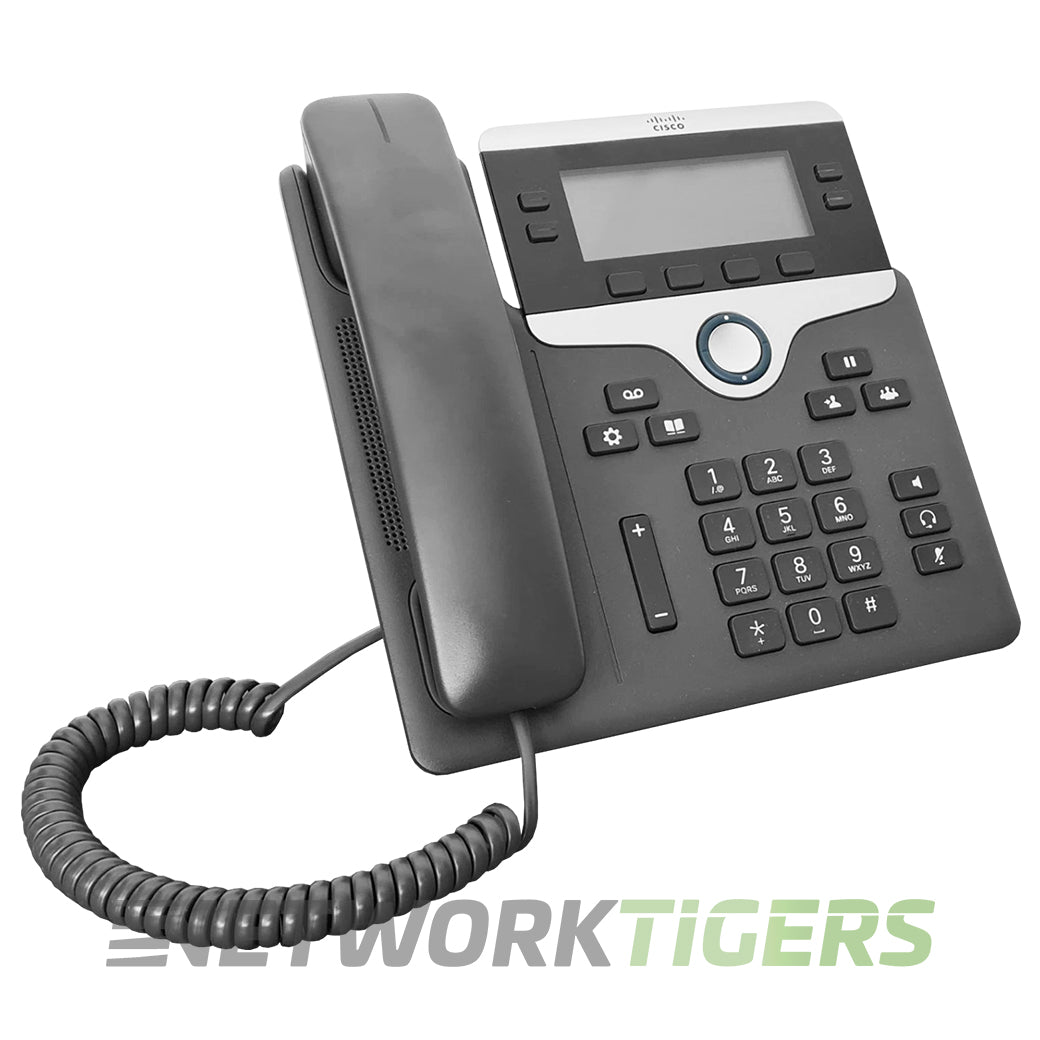 Cisco CP-7841-K9 IP Phone 7841 4-Line Gigabit VoIP Desktop Phone Charcoal