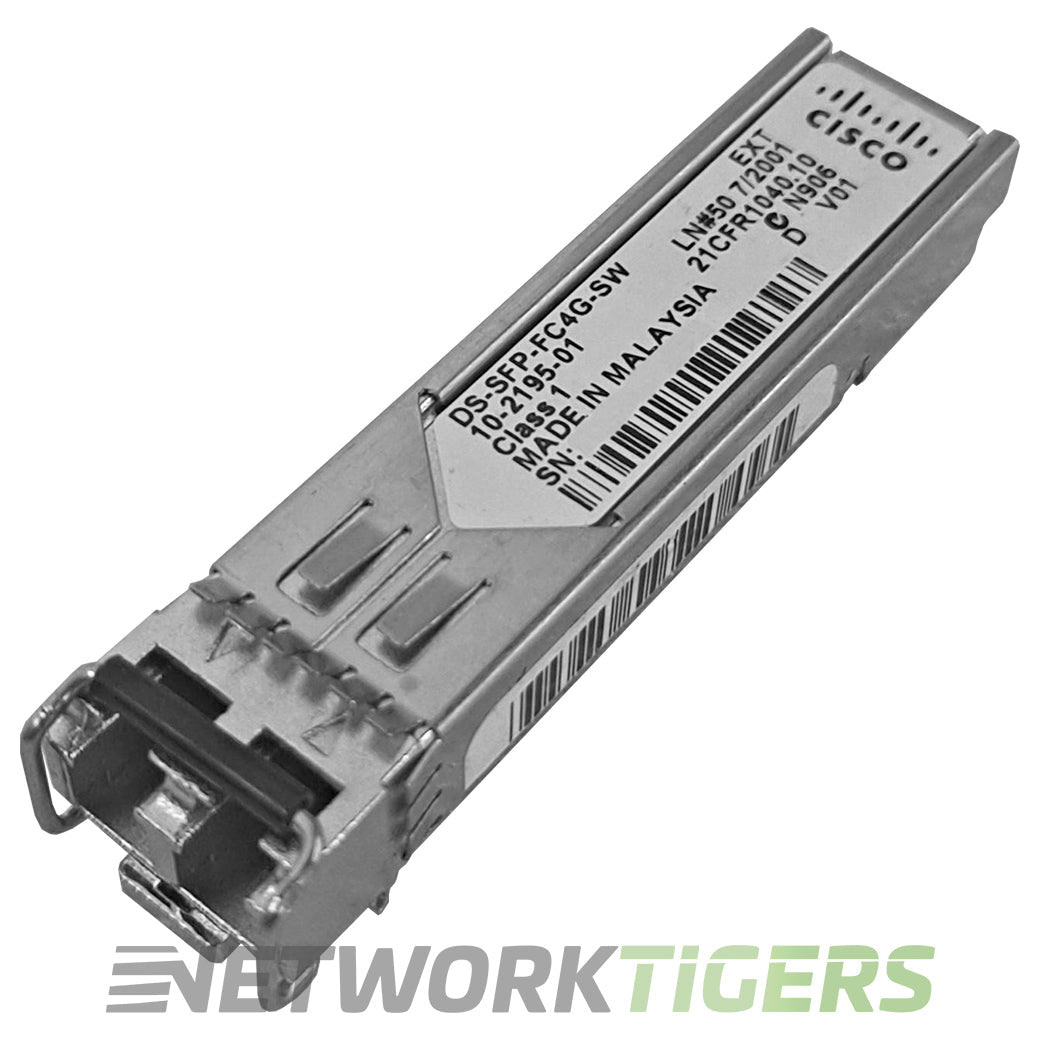 NEW Cisco DS-SFP-FC4G-SW 1/2/4GB FibreChannel 850nm 150m DOM MMF SFP Transceiver