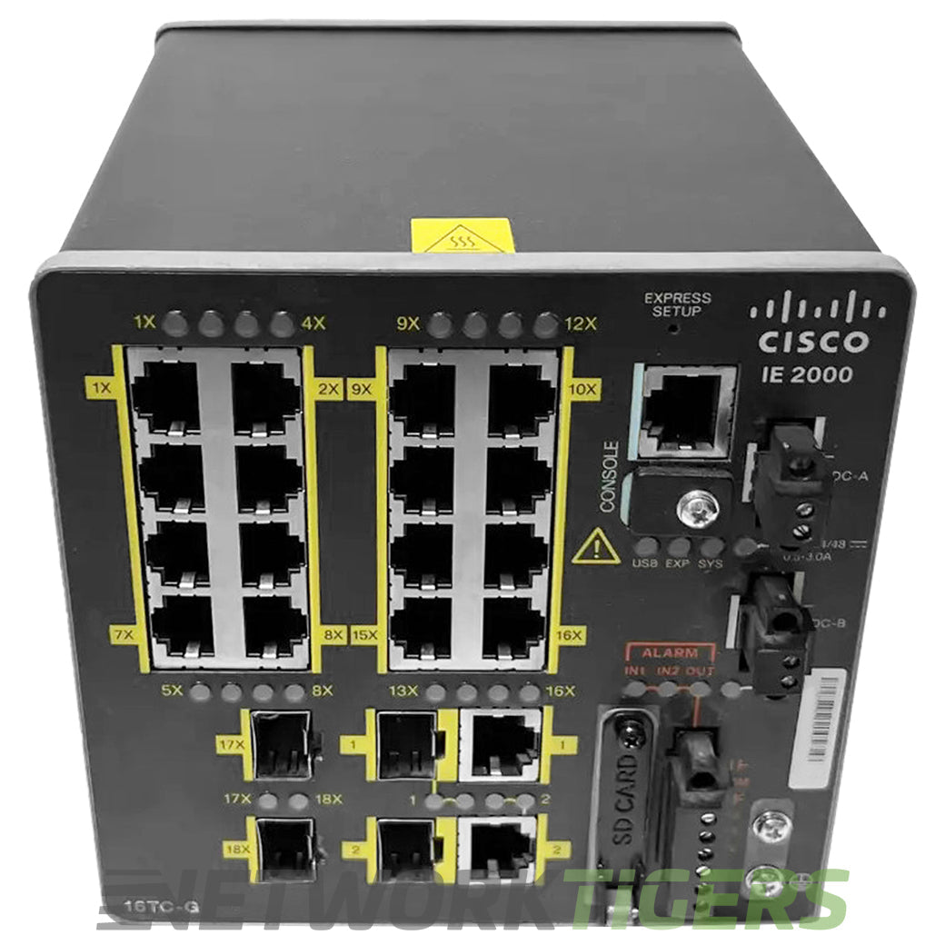 Cisco IE-2000U-16TC-G-X 16x FE RJ45 2x 1GB Combo 2x FE Combo Switch