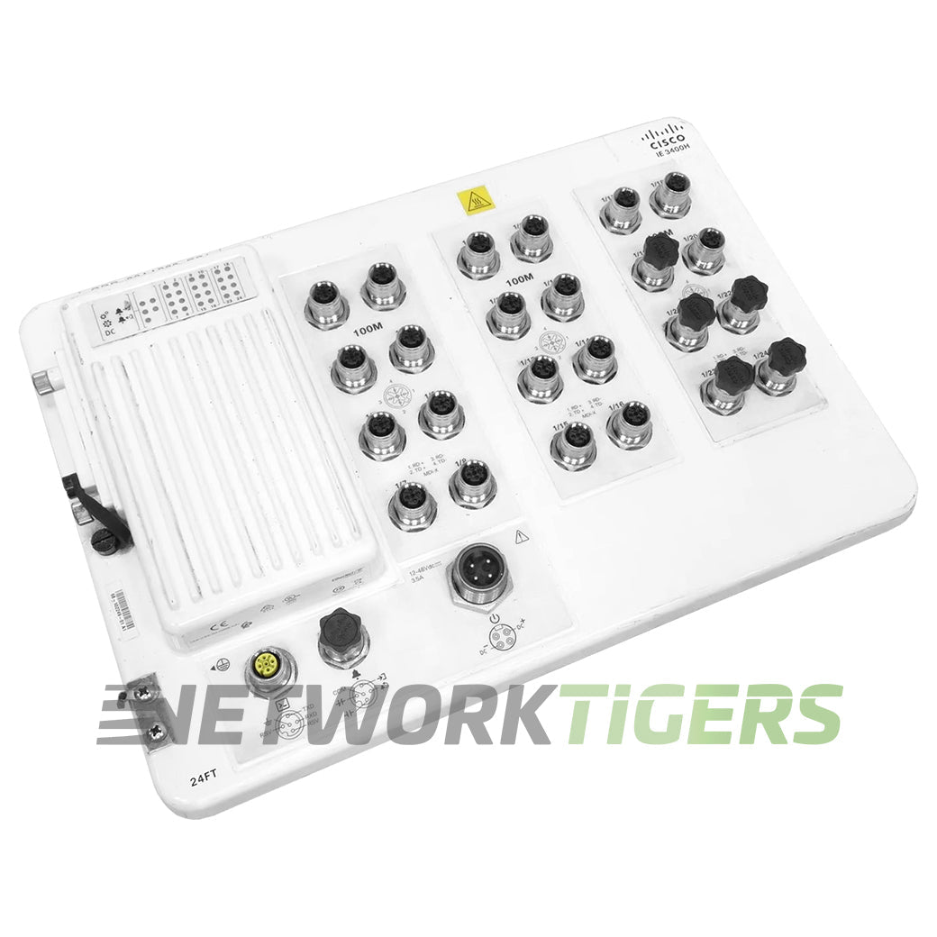 Cisco IE-3400H-24FT-A Catalyst IE3400 Heavy Duty Series 24x FE M12 Switch