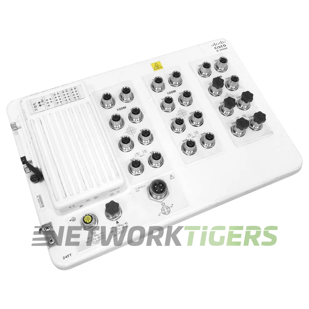 Cisco IE-3400H-24FT-E Catalyst IE3400 Heavy Duty Series 24x FE M12 Switch