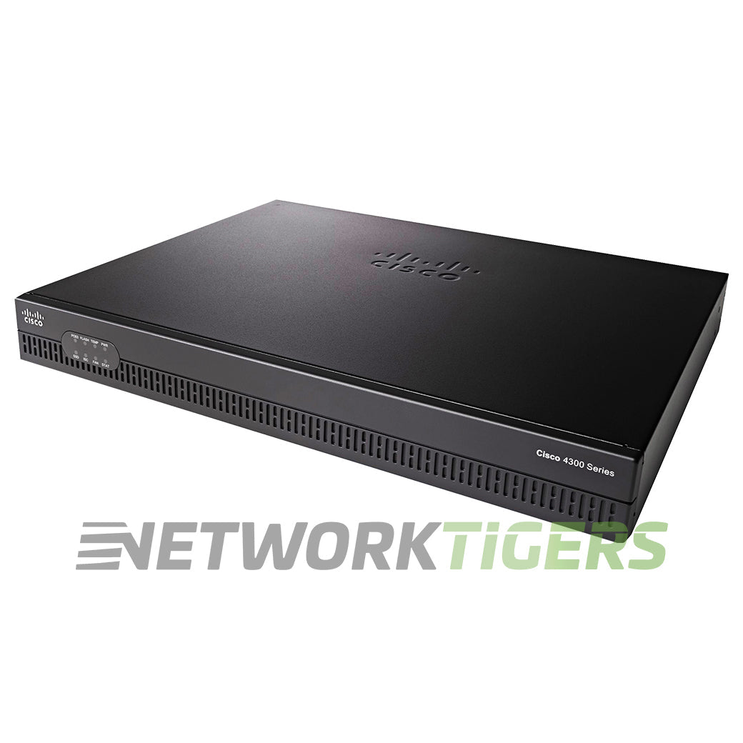 Cisco ISR4321/K9 Integrated Services 4321 Router (No Clock Issue)