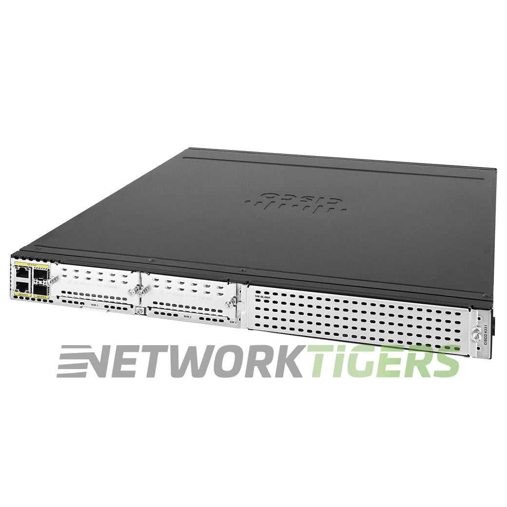 Cisco ISR4331-SEC/K9 ISR 4331 Security Router (No Clock Issue)